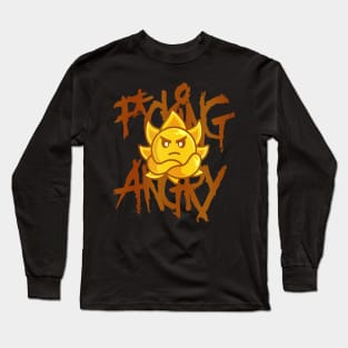 angry mode sun Long Sleeve T-Shirt